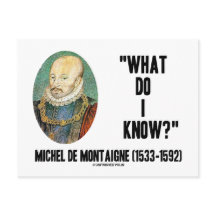 Michel de Montaigne Wat weet ik? prijsopgave