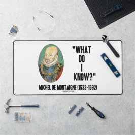 Michel de Montaigne Wat weet ik? prijsopgave Bureaumat