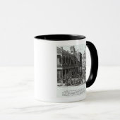 Michel de Nostradame wordt geraadpleegd Mok (Voorkant rechts)