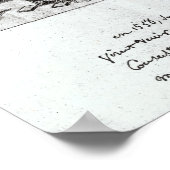 Michel de Nostradame wordt geraadpleegd Poster (Hoek)