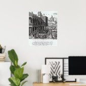 Michel de Nostradame wordt geraadpleegd Poster (Thuiskantoor)