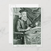 Michel de Nostredame Briefkaart (Voorkant / Achterkant)