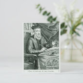 Michel de Nostredame Briefkaart (Staand voorkant)