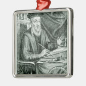 Michel de Nostredame Metalen Ornament (Links)