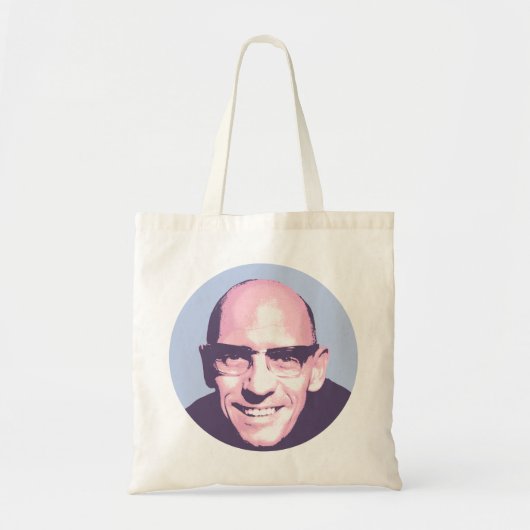 Michel Foucault Tote Bag (Voorkant)