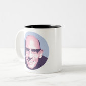 Michel Foucault Tweekleurige Koffiemok (Voorkant links)