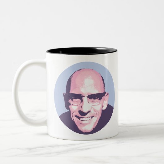 Michel Foucault Tweekleurige Koffiemok (Links)