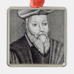 Michel Nostradamus Metalen Ornament