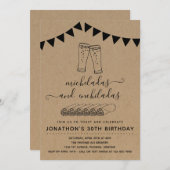 Micheladas & Enchiladas Birthday Party - Elke leef Kaart (Voorkant / Achterkant)