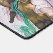 Michelangelo - Aanmaak van Adam geïsoleerd Bureaumat (Hoek)