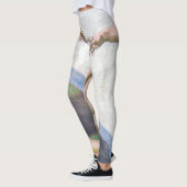 Michelangelo - Aanmaak van Adam geïsoleerd Leggings (Links)