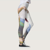 Michelangelo - Aanmaak van Adam geïsoleerd Leggings (Rechts)