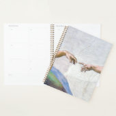 Michelangelo - Aanmaak van Adam geïsoleerd Planner (Display)