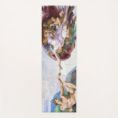 Michelangelo - Aanmaak van Adam geïsoleerd Yogamat (Voorkant)