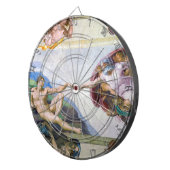 Michelangelo - Aanmaak van Adam, Sistine Chapel's Dartbord (Voorkant Rechts)