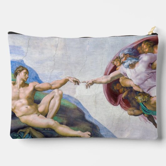 Michelangelo - Aanmaak van Adam, Sistine Chapel's Etui (Achterkant)