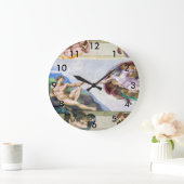 Michelangelo - Aanmaak van Adam, Sistine Chapel's Grote Klok (Huis)