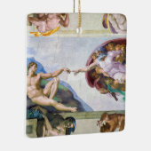 Michelangelo - Aanmaak van Adam, Sistine Chapel's Keramisch Ornament (Rechts)
