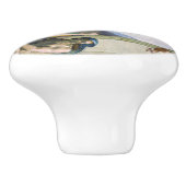 Michelangelo - Aanmaak van Adam, Sistine Chapel's Keramische Knop (Zijkant)