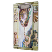 Michelangelo - Aanmaak van Adam, Sistine Chapel's Klembord (Links)