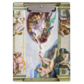Michelangelo - Aanmaak van Adam, Sistine Chapel's Klembord (Voorkant)