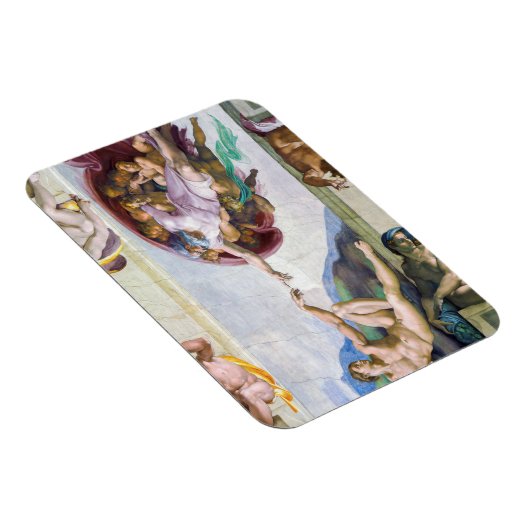 Michelangelo - Aanmaak van Adam, Sistine Chapel's Magneet (Rechterzijde)