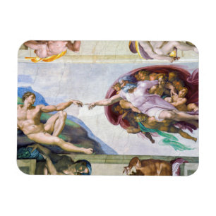 Michelangelo - Aanmaak van Adam, Sistine Chapel's Magneet
