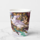Michelangelo - Aanmaak van Adam, Sistine Chapel's Papieren Bekers (Achterkant)