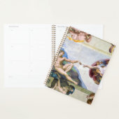 Michelangelo - Aanmaak van Adam, Sistine Chapel's Planner (Display)