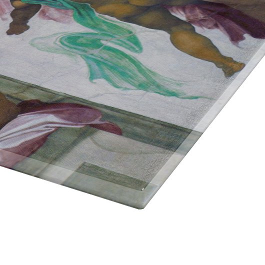 Michelangelo - Aanmaak van Adam, Sistine Chapel's Snijplank (Hoek)