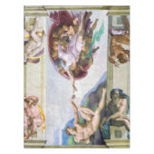 Michelangelo - Aanmaak van Adam, Sistine Chapel's Tafelkleed (Voorkant)