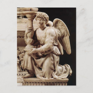 Michelangelo-Angel met Candlestick Briefkaart