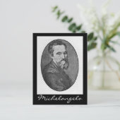 Michelangelo Briefkaart (Staand voorkant)