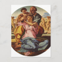 Michelangelo Buonarroti Hl. Familie, Tondo 1504-15