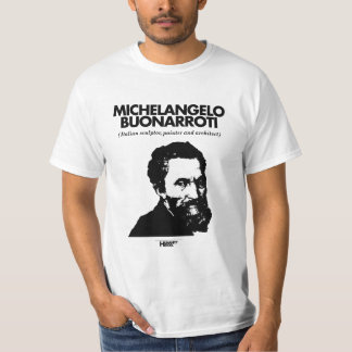 Michelangelo Buonarroti witte T-shirt