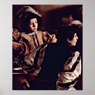 Michelangelo Caravaggio - Roep van StMatthew Poster