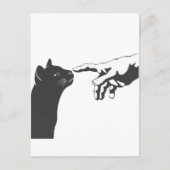 Michelangelo Cat - Kies achtergrondkleur Briefkaart (Voorkant)