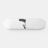 Michelangelo Cat - Kies achtergrondkleur Persoonlijk Skateboard (Horizontaal)