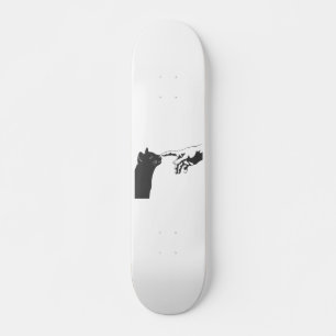 Michelangelo Cat - Kies achtergrondkleur Persoonlijk Skateboard