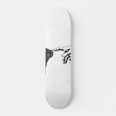 Michelangelo Cat - Kies achtergrondkleur Persoonlijk Skateboard (Voorkant)