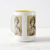 Michelangelo, Cleopatra Tweekleurige Koffiemok (Voorkant links)