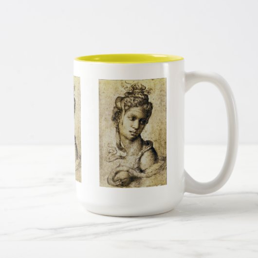 Michelangelo, Cleopatra Tweekleurige Koffiemok (Rechts)