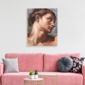 Michelangelo Creatie Adam God Art Canvas Afdruk (Insitu (Woonkamer))
