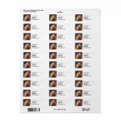 Michelangelo Creatie Adam God Art Etiket (Full Sheet)