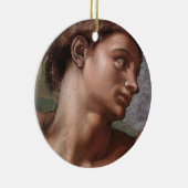Michelangelo Creatie Adam God Art Keramisch Ornament (Rechts)