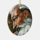 Michelangelo Creatie Adam God Art Keramisch Ornament (Rechts)