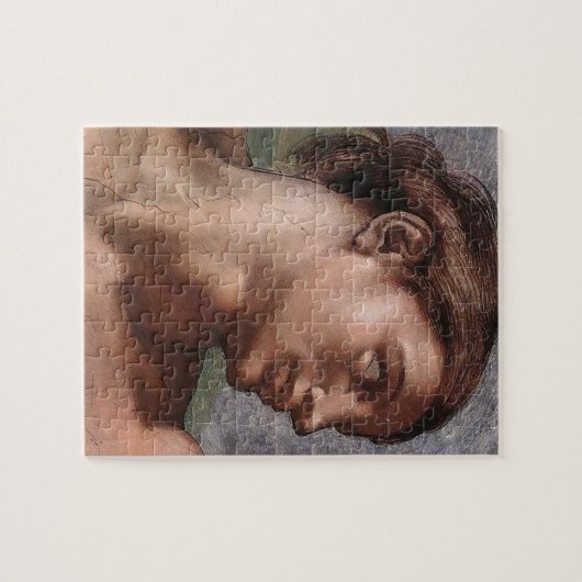 Michelangelo Creatie Adam God Art Legpuzzel (Horizontaal)