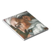 Michelangelo Creatie Adam God Art Notitieblok (Schuin)