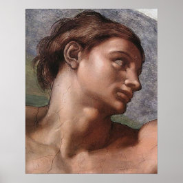 Michelangelo Creatie Adam God Art Poster