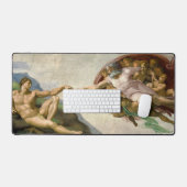 Michelangelo Creatie van Adam Art Bureaumat (Keyboard & Muis)